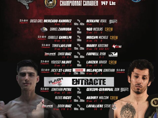 Gala Bénéfice de Kickboxing – UKF5